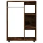 Schrank aus geräuchertem Eichensperrholz, 80 x 40 x 110 cm von vidaXL, Kleiderschränke - Ref: Foro24-815978, Preis: 66,77 €, ...