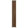 Armario de baño madera contrachapada marrón roble 25x26,5x170cm de vidaXL, Muebles de baño - Ref: Foro24-815962, Precio: 63,8...
