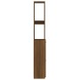 Badezimmerschrank aus braunem Eichensperrholz, 25 x 26,5 x 170 cm von vidaXL, Badezimmermöbel - Ref: Foro24-815962, Preis: 64...