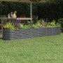 Jardinera arriate acero galvanizado antracita 260x40x36 cm