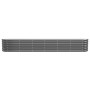 Jardinera arriate acero galvanizado antracita 260x40x36 cm