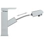 Chrome-plated sink faucet with retractable function 157x172 mm by vidaXL, Faucets - Ref: Foro24-149075, Price: 38,70 €, Disco...