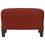 Roter Fußhocker aus Kunstleder, 60x50x41 cm von vidaXL, Osmanen - Ref: Foro24-349339, Preis: 54,40 €, Rabatt: %