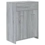 Badezimmerschrank aus grauem Sonoma-Sperrholz, 60 x 33 x 80 cm von vidaXL, Badezimmermöbel - Ref: Foro24-815664, Preis: 79,21...