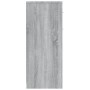Sonoma gray plywood bathroom cabinet 60x33x80 cm by vidaXL, Bathroom furniture - Ref: Foro24-815664, Price: 80,36 €, Discount: %
