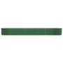 Jardinera arriate acero galvanizado verde 332x40x36 cm
