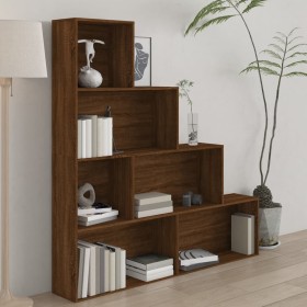 Eichenbraunes Regal 155x24x160 cm von vidaXL, Bücherregale und Regale - Ref: Foro24-815362, Preis: 72,98 €, Rabatt: %
