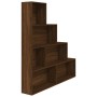 Eichenbraunes Regal 155x24x160 cm von vidaXL, Bücherregale und Regale - Ref: Foro24-815362, Preis: 72,98 €, Rabatt: %