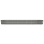 Jardinera arriate acero galvanizado gris 332x40x36 cm