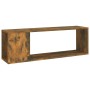 TV-Schrank aus geräuchertem Eichensperrholz, 100 x 24 x 32 cm von vidaXL, TV-Möbel - Ref: Foro24-816035, Preis: 30,52 €, Raba...