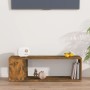 TV-Schrank aus geräuchertem Eichensperrholz, 100 x 24 x 32 cm von vidaXL, TV-Möbel - Ref: Foro24-816035, Preis: 30,52 €, Raba...