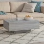 Sonoma-Couchtisch aus grauem Sperrholz, 85 x 55 x 31 cm von vidaXL, Couchtisch - Ref: Foro24-815760, Preis: 54,58 €, Rabatt: %