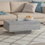 Sonoma gray plywood coffee table 85x55x31 cm by vidaXL, Coffee table - Ref: Foro24-815760, Price: 55,41 €, Discount: %