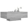Sonoma-Couchtisch aus grauem Sperrholz, 85 x 55 x 31 cm von vidaXL, Couchtisch - Ref: Foro24-815760, Preis: 54,58 €, Rabatt: %