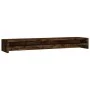 Monitorständer aus geräuchertem Eichensperrholz, 100 x 24 x 13 cm von vidaXL, Monitor- und TV-Ständer - Ref: Foro24-815291, P...