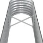 Jardinera arriate acero galvanizado antracita 332x40x36 cm