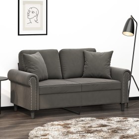 Decorative cushions 2 pcs dark gray velvet 40x40 cm by vidaXL, Cushions - Ref: Foro24-349486, Price: 18,09 €, Discount: %