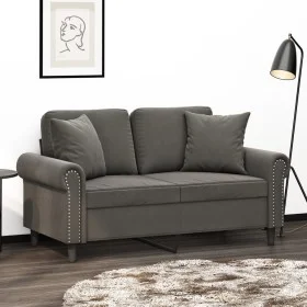 Decorative cushions 2 pcs dark gray velvet 40x40 cm by vidaXL, Cushions - Ref: Foro24-349486, Price: 17,81 €, Discount: %
