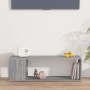 Mueble de TV madera contrachapada gris Sonoma 100x24x32 cm de vidaXL, Muebles TV - Ref: Foro24-816036, Precio: 31,39 €, Descu...