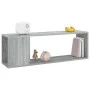 Sonoma gray plywood TV cabinet 100x24x32 cm by vidaXL, TV Furniture - Ref: Foro24-816036, Price: 33,54 €, Discount: %