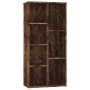 Estantería color roble ahumado 50x25x106 cm de vidaXL, Librerías y estanterías - Ref: Foro24-815444, Precio: 58,52 €, Descuen...