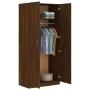 Brown oak plywood cabinet 90x52x200 cm by vidaXL, Wardrobes - Ref: Foro24-815356, Price: 241,03 €, Discount: %