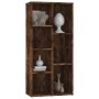 Regal in der Farbe geräucherte Eiche, 50 x 25 x 106 cm von vidaXL, Bücherregale und Regale - Ref: Foro24-815444, Preis: 58,52...