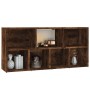 Regal in der Farbe geräucherte Eiche, 50 x 25 x 106 cm von vidaXL, Bücherregale und Regale - Ref: Foro24-815444, Preis: 58,52...