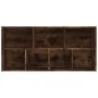 Smoked oak color shelf 50x25x106 cm by vidaXL, Bookcases and shelves - Ref: Foro24-815444, Price: 57,39 €, Discount: %