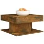 Mesa de centro madera contrachapada roble ahumado 57x57x30 cm de vidaXL, Mesas de centro - Ref: Foro24-815942, Precio: 46,38 ...
