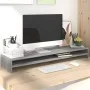 Sonoma gray plywood monitor stand 100x24x13cm by vidaXL, Monitor and TV stands - Ref: Foro24-815292, Price: 32,75 €, Discount: %