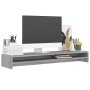 Monitorständer aus grauem Sonoma-Sperrholz, 100 x 24 x 13 cm von vidaXL, Monitor- und TV-Ständer - Ref: Foro24-815292, Preis:...