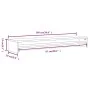 Sonoma gray plywood monitor stand 100x24x13cm by vidaXL, Monitor and TV stands - Ref: Foro24-815292, Price: 32,75 €, Discount: %