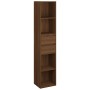 Regal aus braunem Eichensperrholz, 36 x 30 x 171 cm von vidaXL, Bücherregale und Regale - Ref: Foro24-815536, Preis: 73,29 €,...