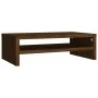 Plywood oak brown monitor stand 42x24x13cm by vidaXL, TV Furniture - Ref: Foro24-815269, Price: 25,52 €, Discount: %