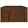 Plywood oak brown monitor stand 42x24x13cm by vidaXL, TV Furniture - Ref: Foro24-815269, Price: 25,52 €, Discount: %
