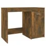 Schreibtisch aus geräuchertem Eichensperrholz, 100 x 50 x 76 cm von vidaXL, Schreibtische - Ref: Foro24-815486, Preis: 57,89 ...