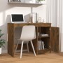Escritorio madera contrachapada roble ahumado 100x50x76 cm de vidaXL, Escritorios - Ref: Foro24-815486, Precio: 58,35 €, Desc...