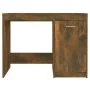 Schreibtisch aus geräuchertem Eichensperrholz, 100 x 50 x 76 cm von vidaXL, Schreibtische - Ref: Foro24-815486, Preis: 57,89 ...