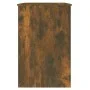 Schreibtisch aus geräuchertem Eichensperrholz, 100 x 50 x 76 cm von vidaXL, Schreibtische - Ref: Foro24-815486, Preis: 57,89 ...