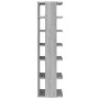 Schuhregale 2 Stk. Sonoma graues Sperrholz 27,5x27x102 cm von vidaXL, Schuhregale und Schuhorganisatoren - Ref: Foro24-815975...