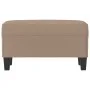 Cappuccino synthetic leather bench 70x35x41 cm by vidaXL, Banks - Ref: Foro24-349444, Price: 44,36 €, Discount: %