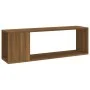 TV-Schrank aus braunem Eichensperrholz, 100 x 24 x 32 cm von vidaXL, TV-Möbel - Ref: Foro24-816037, Preis: 32,37 €, Rabatt: %