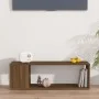 TV-Schrank aus braunem Eichensperrholz, 100 x 24 x 32 cm von vidaXL, TV-Möbel - Ref: Foro24-816037, Preis: 32,37 €, Rabatt: %