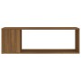 TV-Schrank aus braunem Eichensperrholz, 100 x 24 x 32 cm von vidaXL, TV-Möbel - Ref: Foro24-816037, Preis: 31,39 €, Rabatt: %
