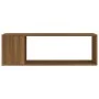 TV-Schrank aus braunem Eichensperrholz, 100 x 24 x 32 cm von vidaXL, TV-Möbel - Ref: Foro24-816037, Preis: 32,37 €, Rabatt: %