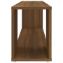 Brown oak plywood TV cabinet 100x24x32 cm by vidaXL, TV Furniture - Ref: Foro24-816037, Price: 31,39 €, Discount: %