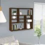 Wandregal aus Eichenholz in Braun 90x16x78 cm. von vidaXL, Regale und Regale - Ref: Foro24-815560, Preis: 47,67 €, Rabatt: %