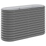 Jardinera arriate acero galvanizado antracita 114x40x68 cm
