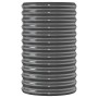 Jardinera arriate acero galvanizado antracita 114x40x68 cm